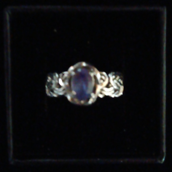 🪻Tanzanite Ring Violet Blue Natural Gemstone - Picture 4 of 6